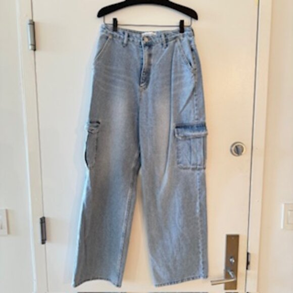 The Frankie Shop Kai Cargo Jean Size Large (Equal to a Size 8) - Picture 2 of 4